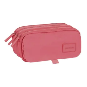 Triple Carry-all Safta Marsala 21,5 x 10 x 8 cm Maroon by Safta, Pencil cases - Ref: S4308855, Price: 14,33 €, Discount: %