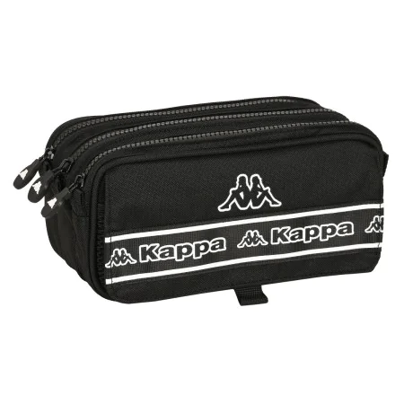 Trousse Fourre-Tout Triple Kappa 21,5 x 10 x 8 cm Noir de Kappa, Trousses - Réf : S4308860, Prix : 14,87 €, Remise : %