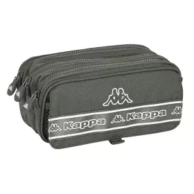 Portatodo Triple Kappa 21,5 x 10 x 8 cm Gris de Kappa, Estuches - Ref: S4308862, Precio: 14,87 €, Descuento: %