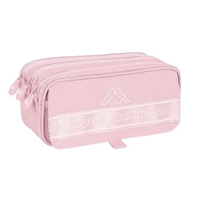 Portatodo Triple Kappa 21,5 x 10 x 8 cm Rosa de Kappa, Estuches - Ref: S4308868, Precio: 14,87 €, Descuento: %