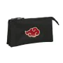 Trousse Fourre-Tout Triple Naruto Noir 22 x 12 x 3 cm de Naruto, Trousses - Réf : S4308880, Prix : 11,62 €, Remise : %