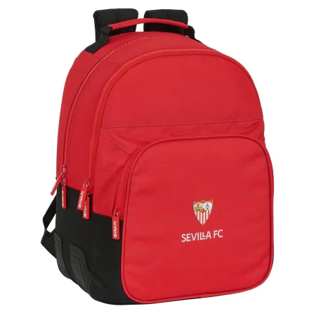 Schulrucksack Sevilla Fútbol Club Schwarz Rot 32 x 42 x 15 cm von Sevilla Fútbol Club, Kinderrucksäcke - Ref: S4308937, Preis...