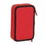 Astuccio Doppio Sevilla Fútbol Club Nero Rosso 12.5 x 19.5 x 4 cm (28 Pezzi) di Sevilla Fútbol Club, Porta penne - Rif: S4308...