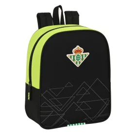 Schulrucksack Real Betis Balompié Schwarz Neongrün 22 x 27 x 10 cm von Real Betis Balompié, Kinderrucksäcke - Ref: S4308947, ...