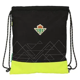 Sac à dos serré par des ficelles Real Betis Balompié Noir Citron de Real Betis Balompié, Cartables - Réf : S4308963, Prix : 1...