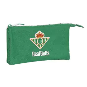 Trousse Fourre-Tout Double Real Betis Balompié Vert 22 x 12 x 3 cm de Real Betis Balompié, Trousses - Réf : S4308968, Prix : ...