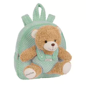 Zaino per Bambini Safta Orsetto di Peluche Turchese 23 x 27 x 7,5 cm di Safta, Zainetti per bambini - Rif: S4309077, Prezzo: ...