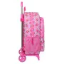 Mochila Escolar com Rodas Trolls Cor de Rosa 33 x 42 x 14 cm de Trolls, Mochilas infantis - Ref: S4309093, Preço: 30,27 €, De...