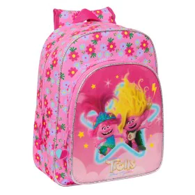 Sac à dos enfant Trolls Rose 26 x 34 x 11 cm de Trolls, Sacs à dos enfant - Réf : S4309095, Prix : 13,79 €, Remise : %