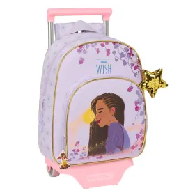 Mochila Escolar com Rodas Wish Lilás 28 x 34 x 10 cm de Wish, Mochilas infantis - Ref: S4309105, Preço: 20,99 €, Desconto: %