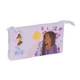 Dreifaches Mehrzweck-Etui Wish Lila 22 x 12 x 3 cm von Wish, Federmäppchen - Ref: S4309118, Preis: 7,95 €, Rabatt: %