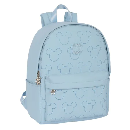 Mochila para notebook Mickey Mouse Clubhouse Teen Snow Azul 31 x 40 x 16 cm de Mickey Mouse Clubhouse, Bolsas e capas para co...