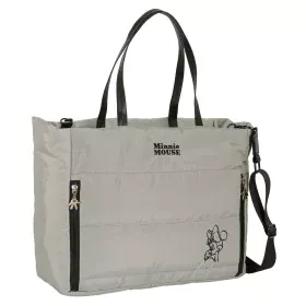 Bolso Minnie Mouse Teen Sand Acolchado Gris 40 x 31 x 17 cm de Minnie Mouse, Bolsos para niña - Ref: S4309135, Precio: 48,19 ...