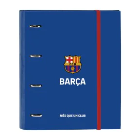 Carpeta de anillas F.C. Barcelona Azul Granate 27 x 32 x 3.5 cm de F.C. Barcelona, Archivadores - Ref: S4309184, Precio: 11,1...