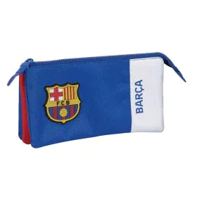 Zweifaches Mehrzweck-Etui F.C. Barcelona Blau Granatrot 22 x 12 x 3 cm von F.C. Barcelona, Federmäppchen - Ref: S4309188, Pre...