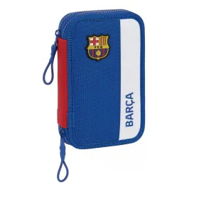 Double Pencil Case F.C. Barcelona Blue Maroon 12.5 x 19.5 x 4 cm (28 Pieces) by F.C. Barcelona, Pencil cases - Ref: S4309190,...