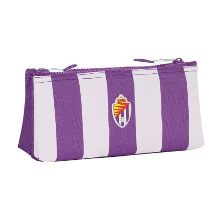 School Toilet Bag Real Valladolid C.F. Purple Sporting 22 x 10 x 8 cm by Real Valladolid C.F., Cosmetic Cases - Ref: S4309197...