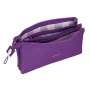 Double Carry-all Real Valladolid C.F. Purple 22 x 12 x 3 cm by Real Valladolid C.F., Pencil cases - Ref: S4309199, Price: 9,2...