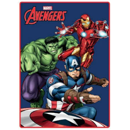 Coperta The Avengers Super heroes 100 x 140 cm Multicolore Poliestere di The Avengers, Coperte - Rif: S4309203, Prezzo: 11,54...