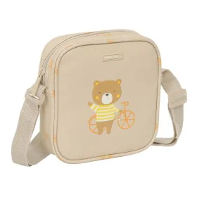 Mala a Tiracolo Safta Urso Bege 16 x 18 x 4 cm de Safta, Sacos para menina - Ref: S4309235, Preço: 6,58 €, Desconto: %