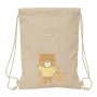 Rucksacktasche mit Bändern Safta Osito Beige 26 x 34 x 1 cm von Safta, Schulranzen - Ref: S4309238, Preis: 7,91 €, Rabatt: %