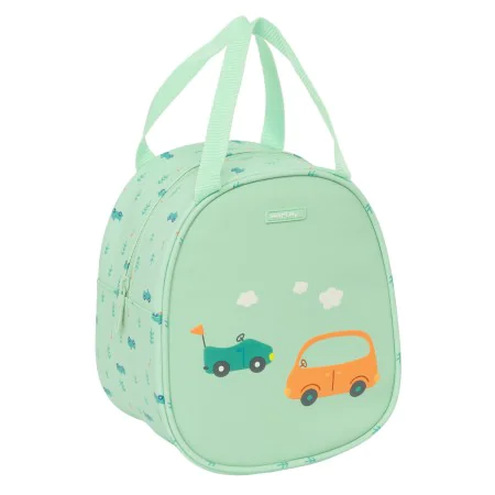 Sac glacière goûter Safta Voitures Vert 19 x 22 x 14 cm de Safta, Stockage des aliments - Réf : S4309245, Prix : 7,11 €, Remi...