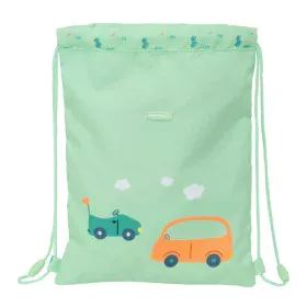 Backpack with Strings Safta Coches Green 26 x 34 x 1 cm by Safta, School Bags - Ref: S4309247, Price: 7,91 €, Discount: %