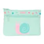 School Case Safta Caracol Snail Turquoise 23 x 16 x 3 cm by Safta, Pencil cases - Ref: S4309252, Price: 6,57 €, Discount: %