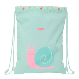 Bolsa Mochila con Cuerdas Safta Caracol Turquesa 26 x 34 x 1 cm de Safta, Bolsas escolares - Ref: S4309256, Precio: 7,91 €, D...