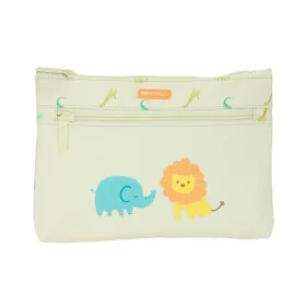 Trousse d'écolier Safta Selva Jungle Beige 23 x 16 x 3 cm de Safta, Trousses - Réf : S4309261, Prix : 6,57 €, Remise : %