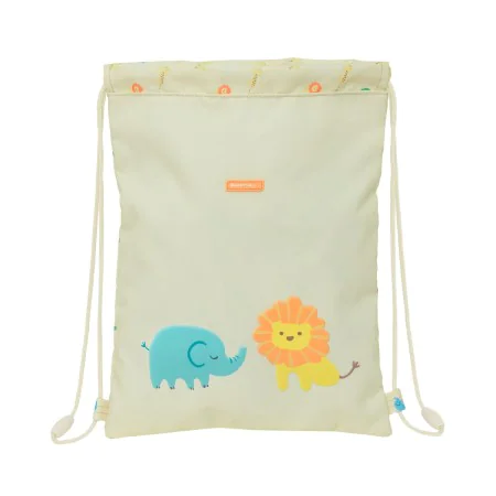 Rucksacktasche mit Bändern Safta Selva Weiß 26 x 34 x 1 cm von Safta, Schulranzen - Ref: S4309265, Preis: 7,91 €, Rabatt: %