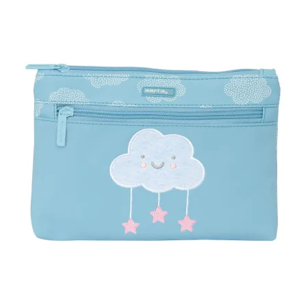 Trousse d'écolier Safta Nube Nuages Bleu 23 x 16 x 3 cm de Safta, Trousses - Réf : S4309270, Prix : 5,52 €, Remise : %