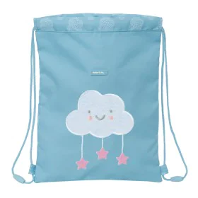 Backpack with Strings Safta Nube Blue 26 x 34 x 1 cm by Safta, School Bags - Ref: S4309274, Price: 7,91 €, Discount: %