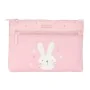 Trousse d'écolier Safta Bunny Lapin Rose 23 x 16 x 3 cm de Safta, Trousses - Réf : S4309279, Prix : 6,57 €, Remise : %