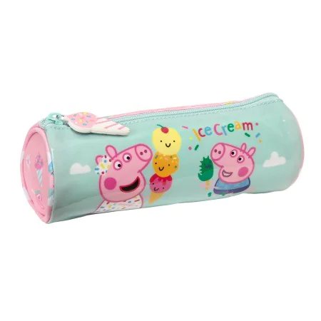 Estuche Escolar Peppa Pig Ice cream Rosa Menta 20 x 7 x 7 cm de Peppa Pig, Estuches - Ref: S4309289, Precio: 4,19 €, Descuent...