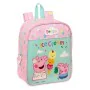 Mochila Escolar Peppa Pig Ice cream Cor de Rosa 22 x 27 x 10 cm de Peppa Pig, Mochilas infantis - Ref: S4309292, Preço: 19,52...