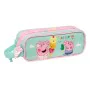 Double Carry-all Peppa Pig Ice cream Pink Mint 21 x 8 x 6 cm by Peppa Pig, Pencil cases - Ref: S4309295, Price: 6,66 €, Disco...