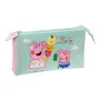 Portatodo Doble Peppa Pig Ice cream Rosa Menta 22 x 12 x 3 cm de Peppa Pig, Estuches - Ref: S4309298, Precio: 6,68 €, Descuen...