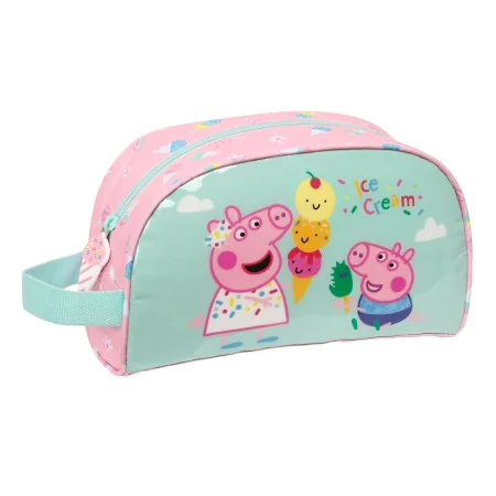 Necessaire per la Scuola Peppa Pig Ice cream Rosa Menta 26 x 16 x 9 cm di Peppa Pig, Beauty Case da viaggio - Rif: S4309299, ...