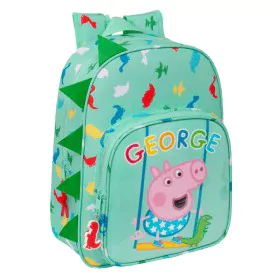 Schulrucksack Peppa Pig George Minze 26 x 34 x 11 cm von Peppa Pig, Kinderrucksäcke - Ref: S4309307, Preis: 13,79 €, Rabatt: %