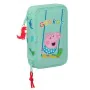 Plumier Doble Peppa Pig George Menta 12.5 x 19.5 x 4 cm (28 piezas) de Peppa Pig, Estuches - Ref: S4309316, Precio: 10,18 €, ...