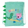 Rucksacktasche mit Bändern Peppa Pig George Minze 26 x 34 x 1 cm von Peppa Pig, Schulranzen - Ref: S4309317, Preis: 6,10 €, R...