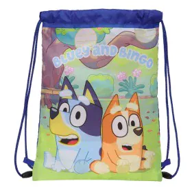 Backpack with Strings Bluey Navy Blue 26 x 34 x 1 cm by Bluey, School Bags - Ref: S4309322, Price: 6,78 €, Discount: %