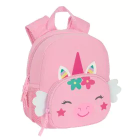 Sac à dos enfant Safta Licorne Rose 20 x 25 x 9 cm de Safta, Sacs à dos enfant - Réf : S4309333, Prix : 13,25 €, Remise : %