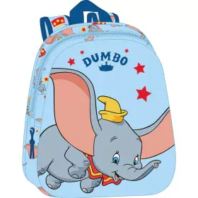 Cartable Clásicos Disney Bleu ciel 27 x 33 x 10 cm de Clásicos Disney, Sacs à dos enfant - Réf : S4309340, Prix : 10,47 €, Re...