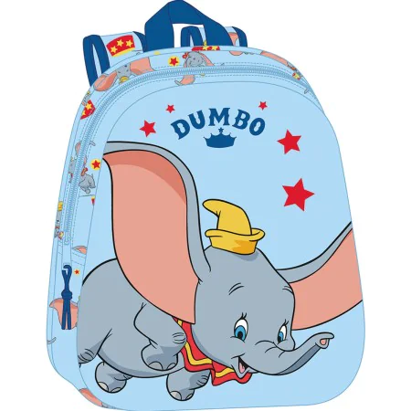 Cartable Clásicos Disney Bleu ciel 27 x 33 x 10 cm de Clásicos Disney, Sacs à dos enfant - Réf : S4309340, Prix : 9,43 €, Rem...