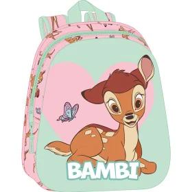 Mochila Escolar Clásicos Disney Verde Cor de Rosa 27 x 33 x 10 cm de Clásicos Disney, Mochilas infantis - Ref: S4309341, Preç...