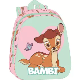 Schulrucksack Clásicos Disney grün Rosa 27 x 33 x 10 cm von Clásicos Disney, Kinderrucksäcke - Ref: S4309341, Preis: 10,47 €,...