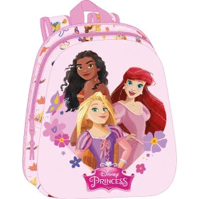 Zaino Scuola Disney Princess Rosa 27 x 33 x 10 cm di Disney Princess, Zainetti per bambini - Rif: S4309345, Prezzo: 10,47 €, ...