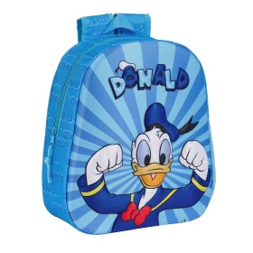 Zaino per Bambini 3D Donald Azzurro 27 x 33 x 10 cm di Donald, Zainetti per bambini - Rif: S4309346, Prezzo: 10,47 €, Sconto: %